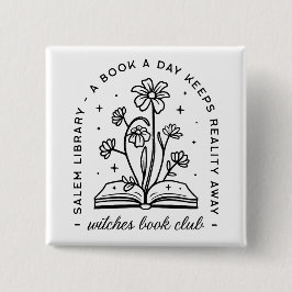 Bucht-Liebhaber Club Hexenmeisterin Button
