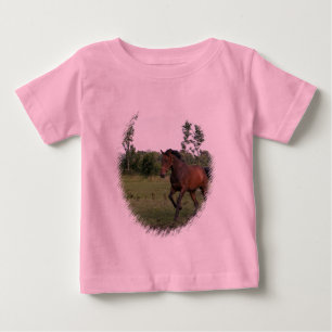 Bucht-Pferd auf Kleinkind-T - Shirt