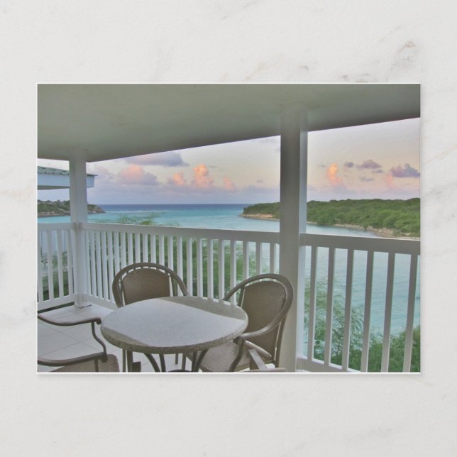 Bucht Postkarte (Vorderseite)