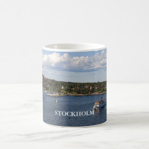 Bucht Stockholms Schweden Kaffeetasse