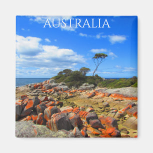 Bucht von Bränden, Tasmanien, Australien, Magnet