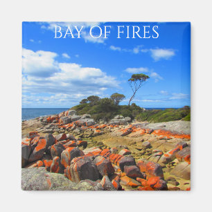 Bucht von Bränden, Tasmanien, Australien, Magnet