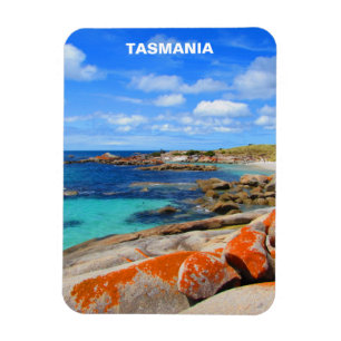 Bucht von Bränden, Tasmanien, Australien, Magnet
