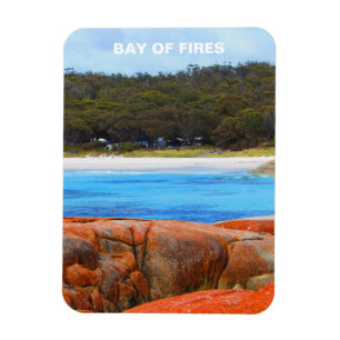 Bucht von Bränden, Tasmanien, Australien, Magnet