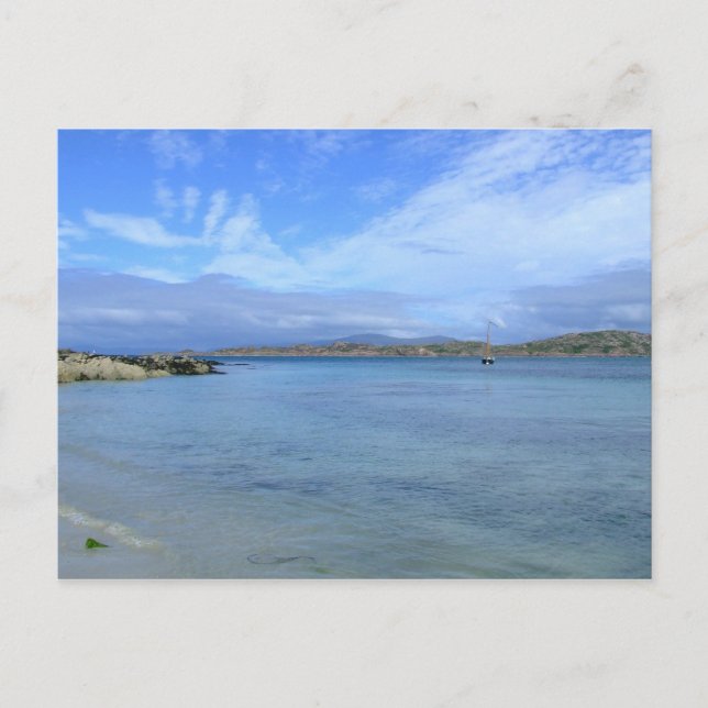 Bucht von Martyr, Insel Iona Postkarte (Vorderseite)