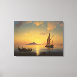 Bucht von Neapel Ivan Aivazovski Wasserbild Leinwanddruck