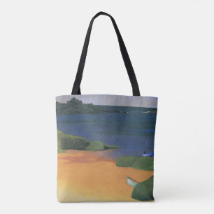 Bucht von Tregastel von Felix Vallotton, Fine Art Tasche