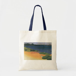 Bucht von Tregastel von Felix Vallotton, Fine Art Tragetasche