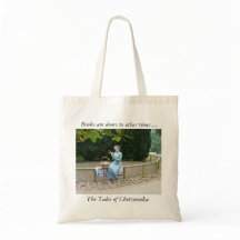 Buchtasche mit Damenlesung