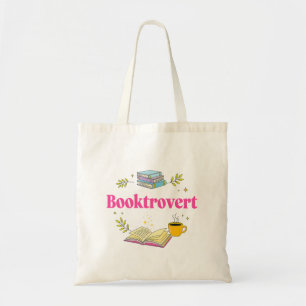 Buchtroverse für gemütliche Buchliebhaber Tragetasche