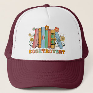 Buchtrovert, Bibliothekarisch Lehrerbuchbuch, Love Truckerkappe