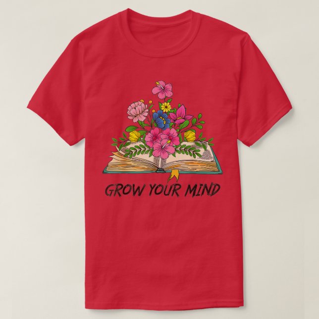 Buchübersetzung Bibliothekar Erbauen Sie Ihren Gei T-Shirt (Design vorne)