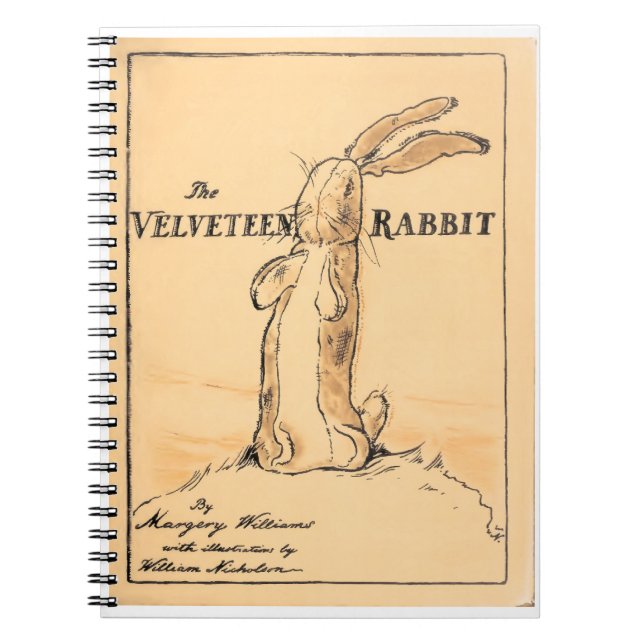 Buchübersicht - Das Kaninchen Velveteen Notizblock (Vorderseite)