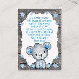 Buchungsanfrage Bärendusche Begleitkarte