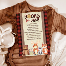 Buchungskarte für das Woodland, Kinderbücher Einladung