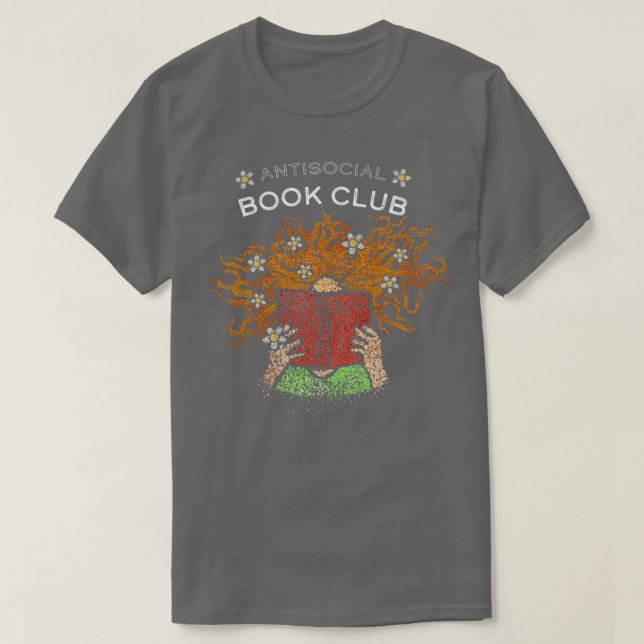 Buchvorstellung Buchliebhaber Romane Buch Club 1 T-Shirt (Design vorne)