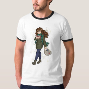 Buchwurm T-Shirt