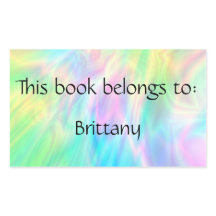 Buchzeichen-Aufkleber