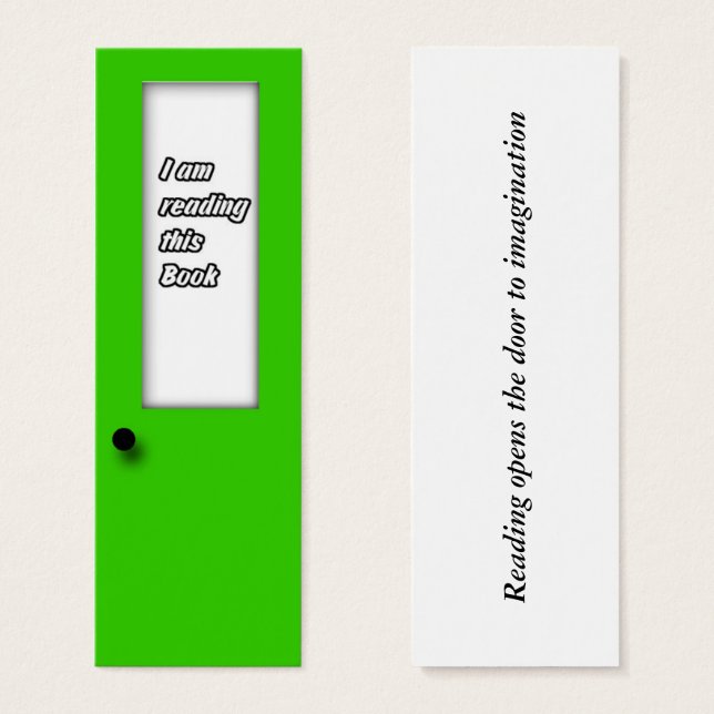 Buchzeichen - Ich lese dieses Buch (Vorne & Hinten)