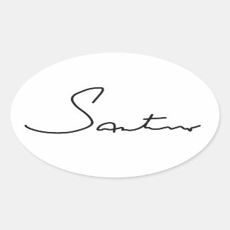 Buchzeichen nach Mitternacht Ovaler Aufkleber