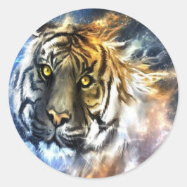 Buchzeichen und Labels Runder Aufkleber