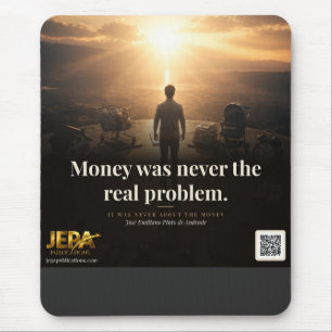 Buchzitat Geld War Nie Das Wirkliche Problem Mousepad
