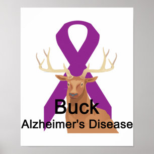 Buck Alzheimer'S-Disease Poster
