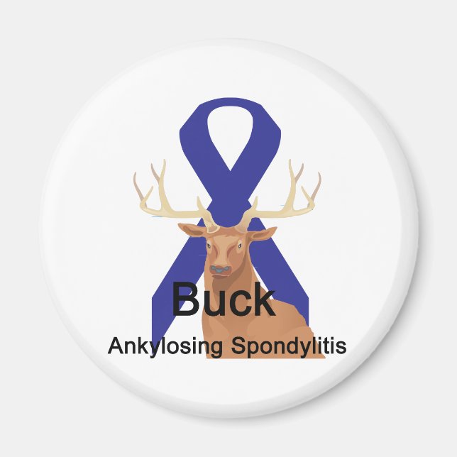 Buck Ankylosing Spondylitis Magnet (Vorne)