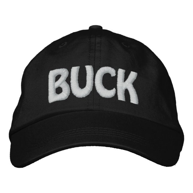 BUCK BESTICKTE KAPPE (Vorderseite)