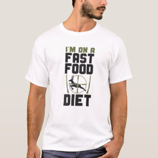 Buck Deer Jagd Jäger Vintag bin ich auf einem schn T-Shirt
