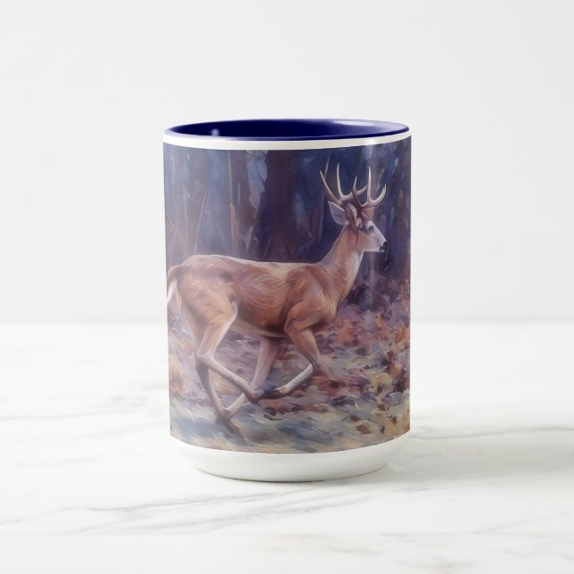Buck Deer Wild Animal Art Tasse Cup (Zentrum)