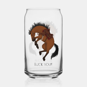 Buck dich! Funny Bay Horse Dosenglas