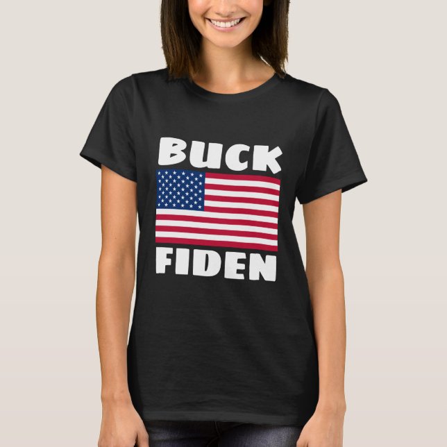 BUCK FIDEN lustige Join BIDEN T - SHIRT (Vorderseite)