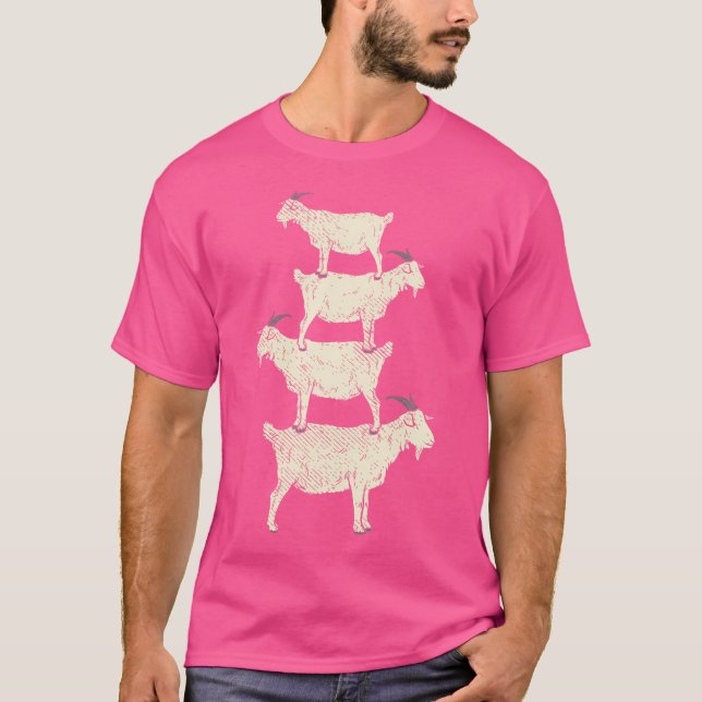 Buck Goat Breeder T-Shirt (Vorderseite)