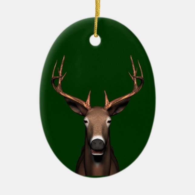 Buck Head Keramikornament (Vorne)