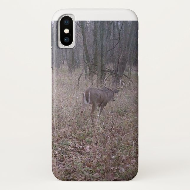 Buck in der Holzhütte Case-Mate iPhone Hülle (Rückseite)