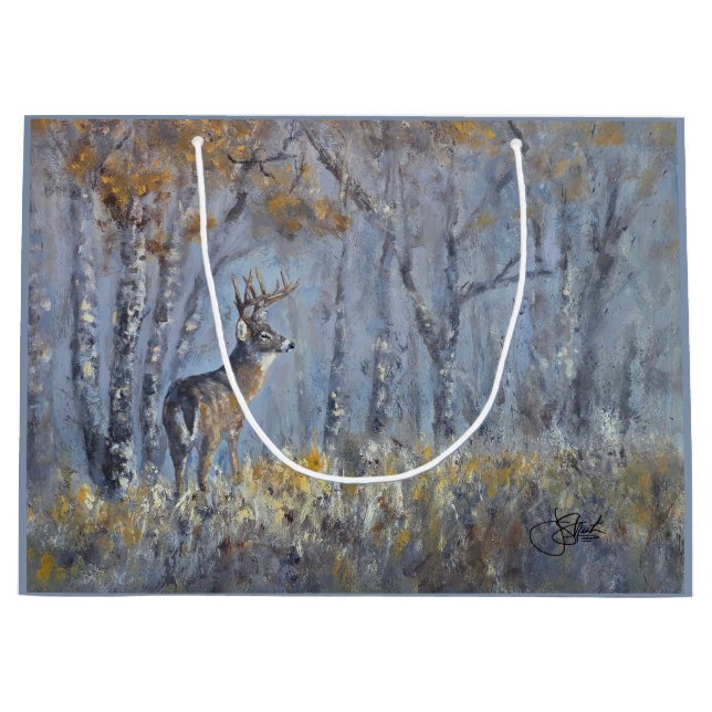 Buck Meadow Große Geschenktüte (Vorderseite)