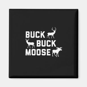 Buck Moose Funny Junting Saison Magnet