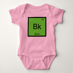 Buck Name Chemie Element Periodensystem Baby Strampler