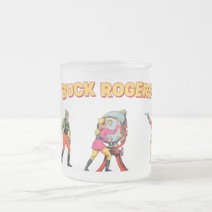 Buck Rogers 1930er Jahre Mattglastasse