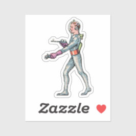 Buck Rogers 1930s Aufkleber