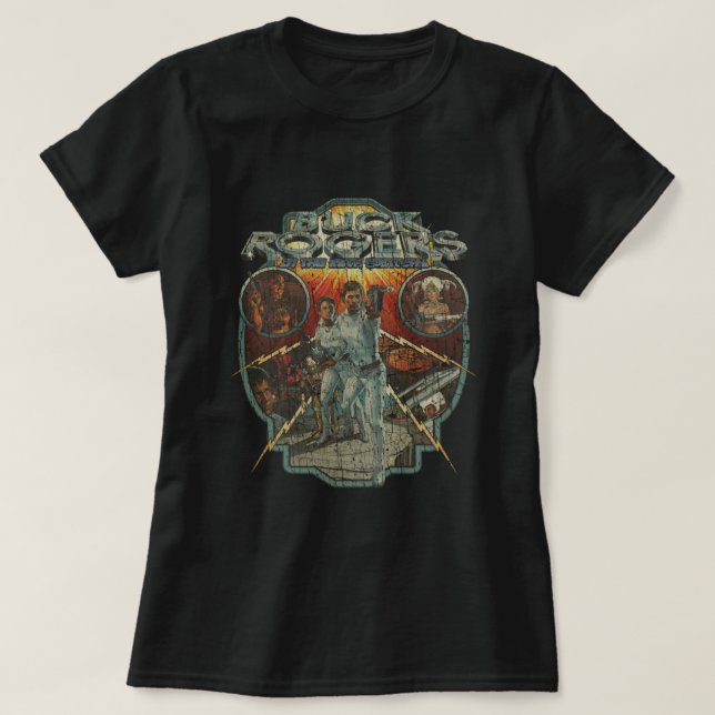 Buck Rogers au 25e siècle T-shirt 1979 (Design devant)
