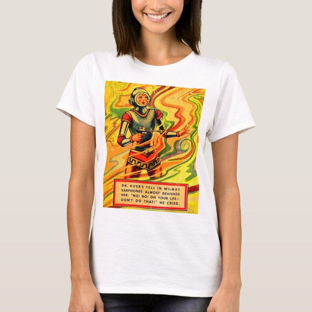 Buck Rogers Comic Wilma Deering 1930 T-Shirt (Vorderseite)