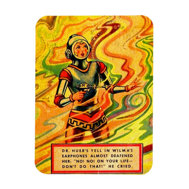 Buck Rogers Comic Wilma Deering der 1930er Jahre Magnet (Vertikal)