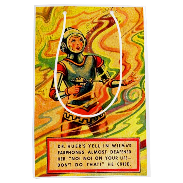 Buck Rogers Comic Wilma Deering der 1930er Jahre Mittlere Geschenktüte (Vorderseite)