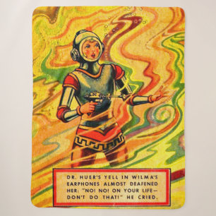 Buck Rogers Comic Wilma Deering der 1930er Jahre Sherpadecke