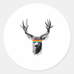 BUCK STOLZ RUNDER AUFKLEBER