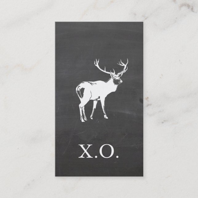 Buck Visitenkarte (Vorderseite)