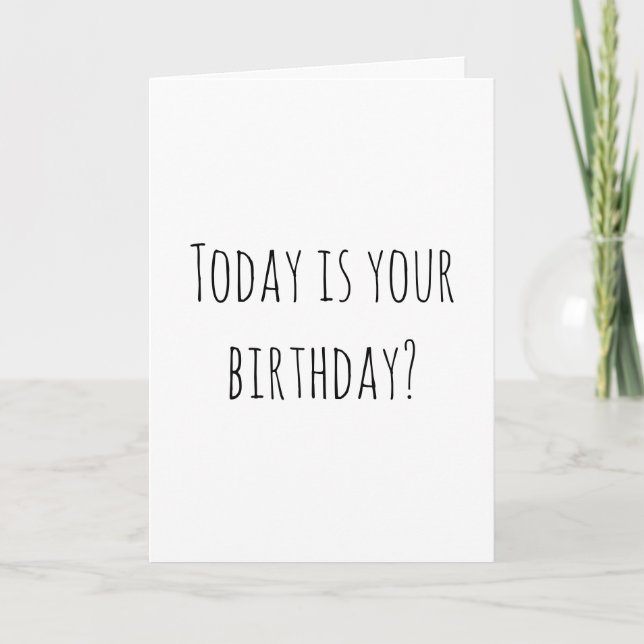 Buck Wild Birthday Karte (Vorderseite)