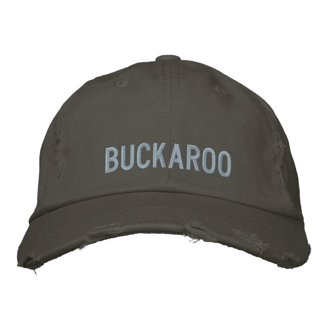 Buckaroo Cap Bestickte Baseballkappe (Vorderseite)